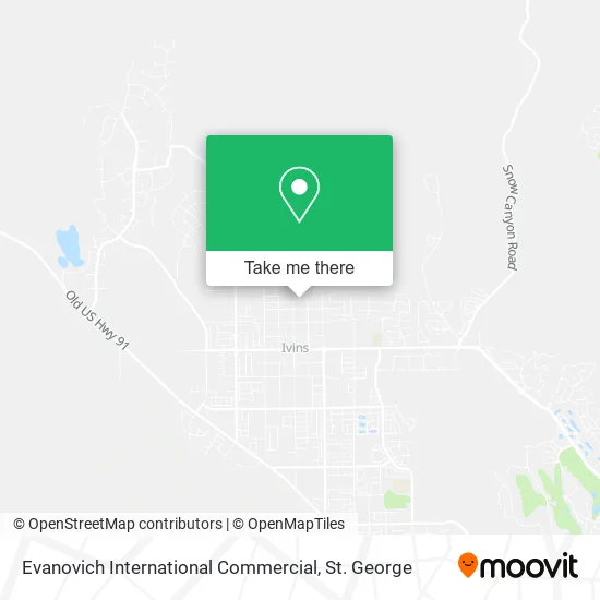 Mapa de Evanovich International Commercial