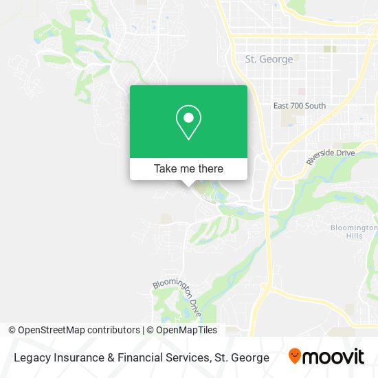 Legacy Insurance & Financial Services map