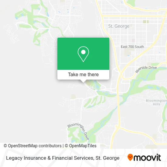 Legacy Insurance & Financial Services map