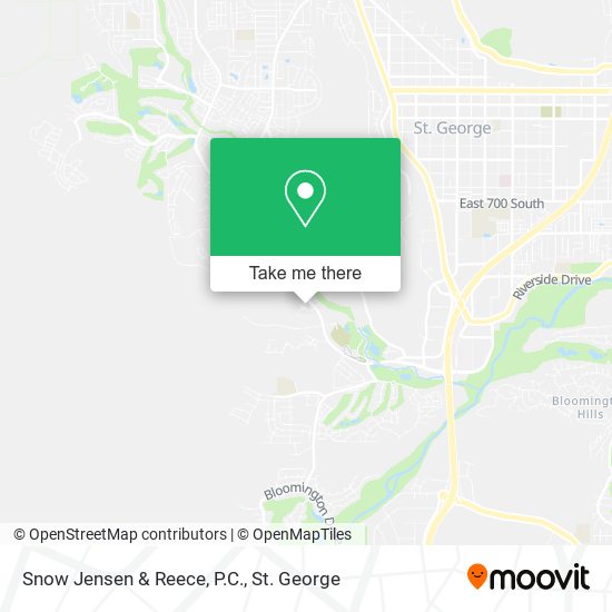 Snow Jensen & Reece, P.C. map