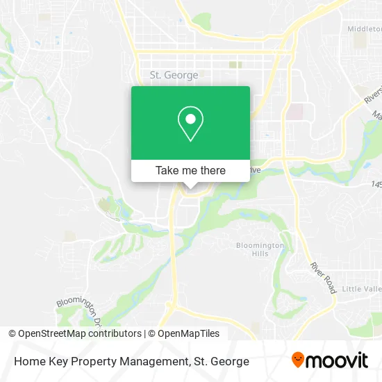 Home Key Property Management map