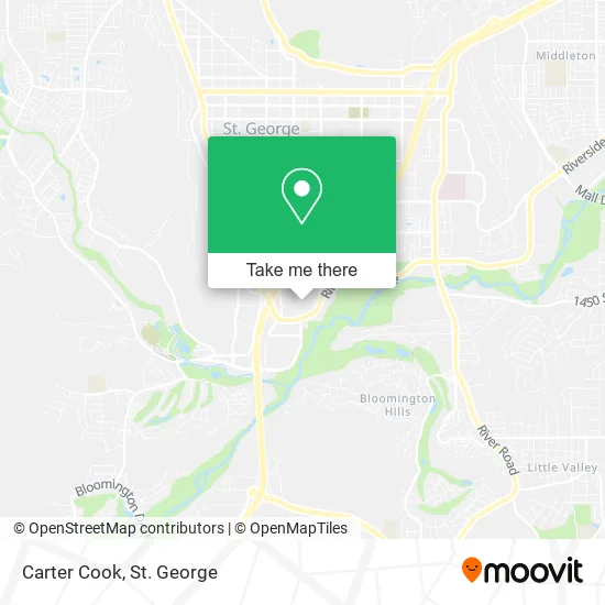Carter Cook map