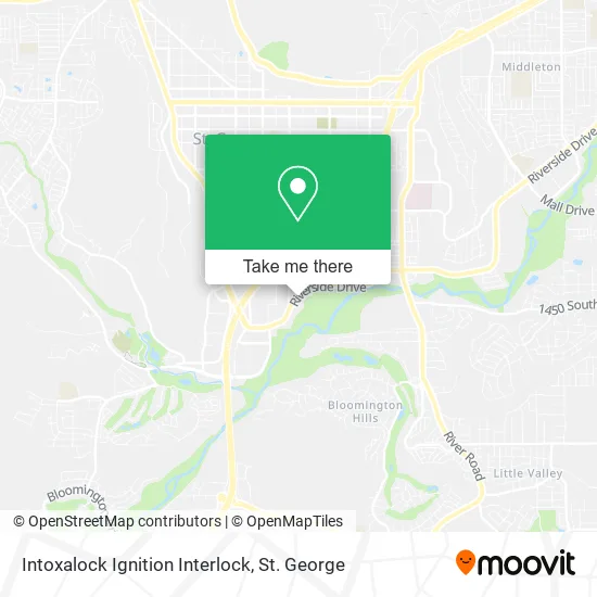 Intoxalock Ignition Interlock map