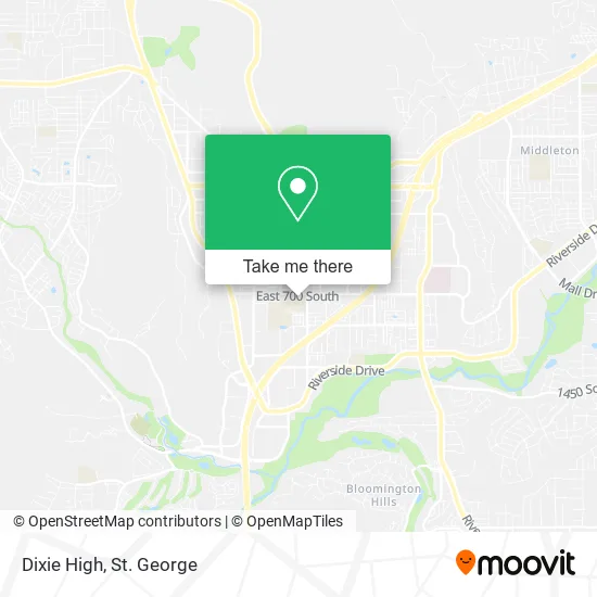 Mapa de Dixie High