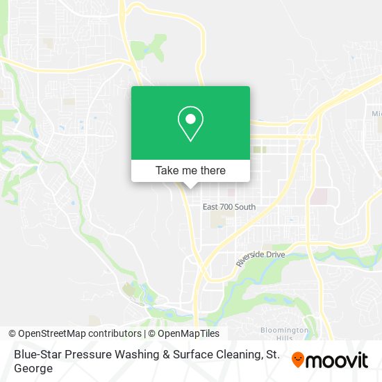 Mapa de Blue-Star Pressure Washing & Surface Cleaning