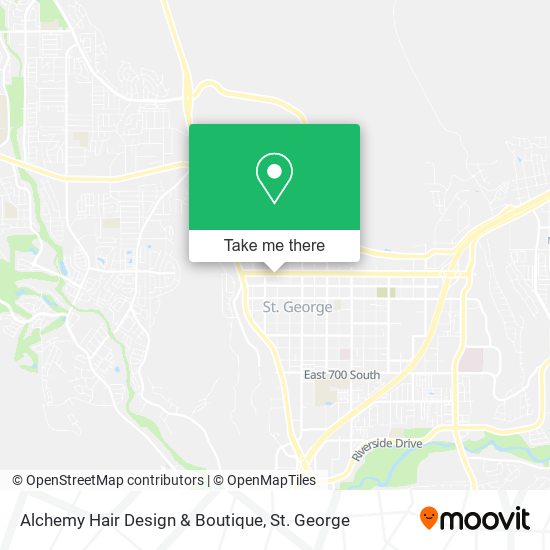 Alchemy Hair Design & Boutique map