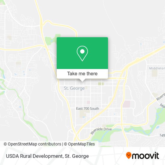 USDA Rural Development map