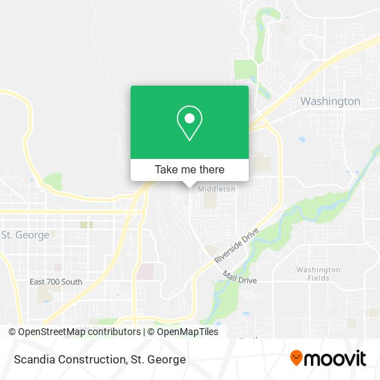 Scandia Construction map