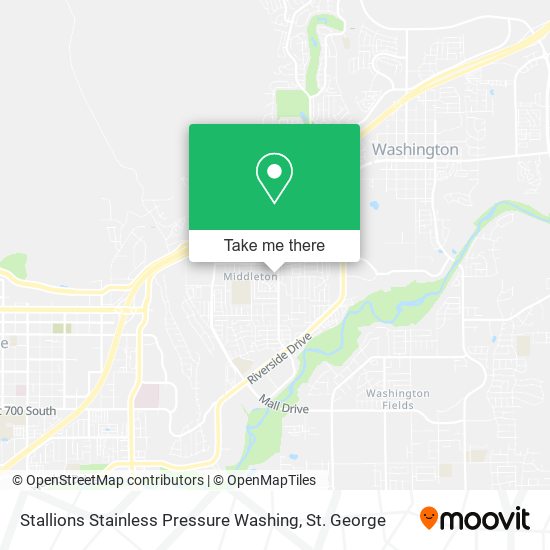 Stallions Stainless Pressure Washing map