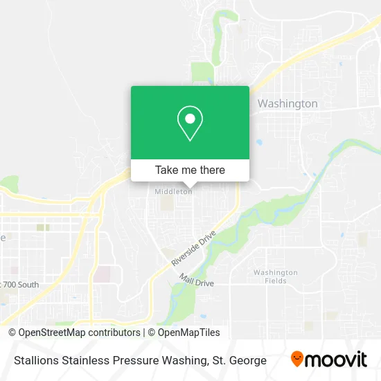 Stallions Stainless Pressure Washing map