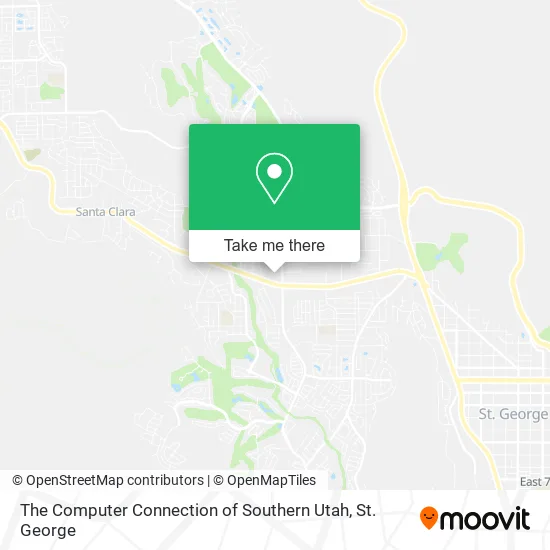 Mapa de The Computer Connection of Southern Utah