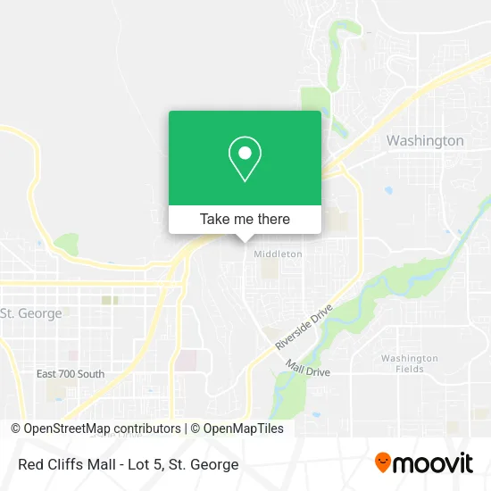 Red Cliffs Mall - Lot 5 map