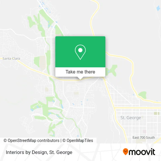 Interiors by Design map