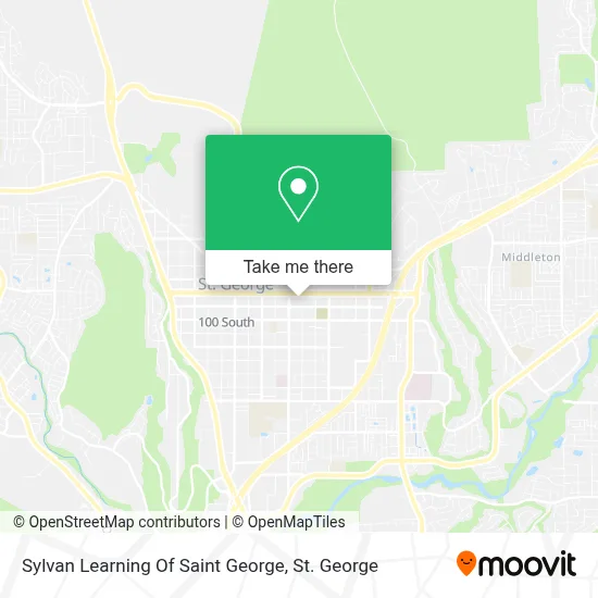 Sylvan Learning Of Saint George map