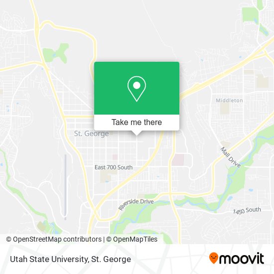 Utah State University map