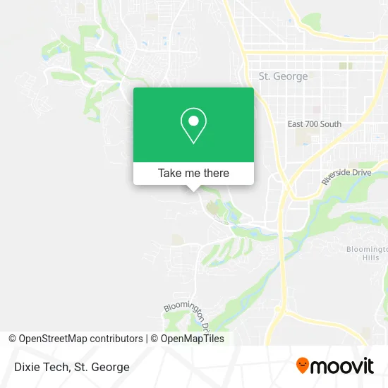Dixie Tech map