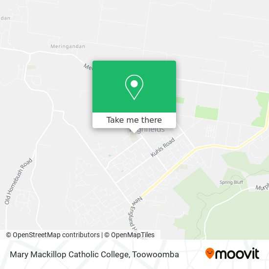 Mary Mackillop Catholic College map