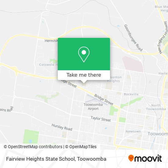 Mapa Fairview Heights State School