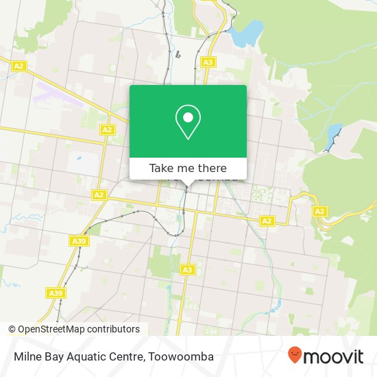 Milne Bay Aquatic Centre map