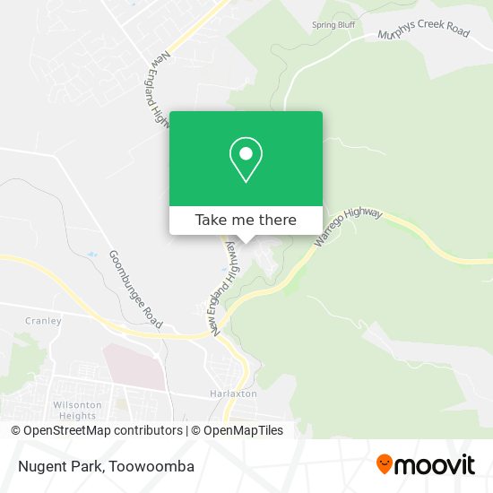 Nugent Park map