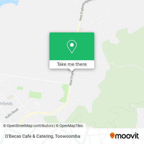 D'Becas Cafe & Catering map