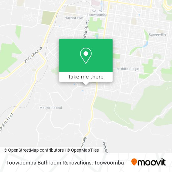 Mapa Toowoomba Bathroom Renovations