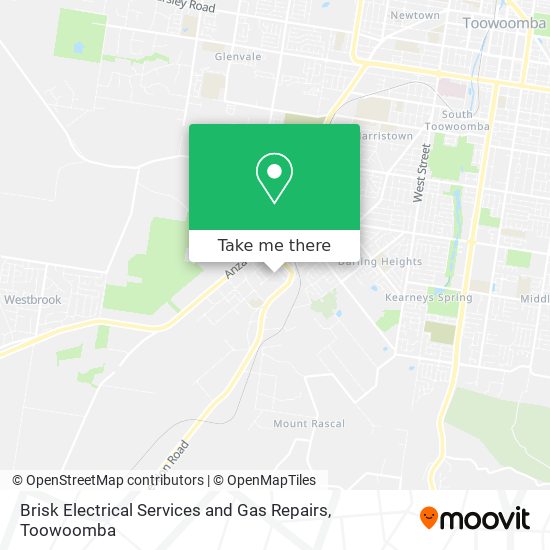 Brisk Electrical Services and Gas Repairs map