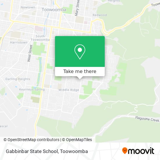 Gabbinbar State School map