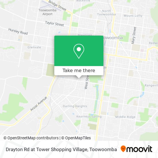 Drayton Rd at Tower Shopping Village map