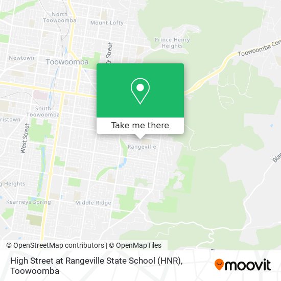 Mapa High Street at Rangeville State School (HNR)