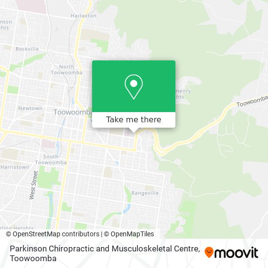 Mapa Parkinson Chiropractic and Musculoskeletal Centre