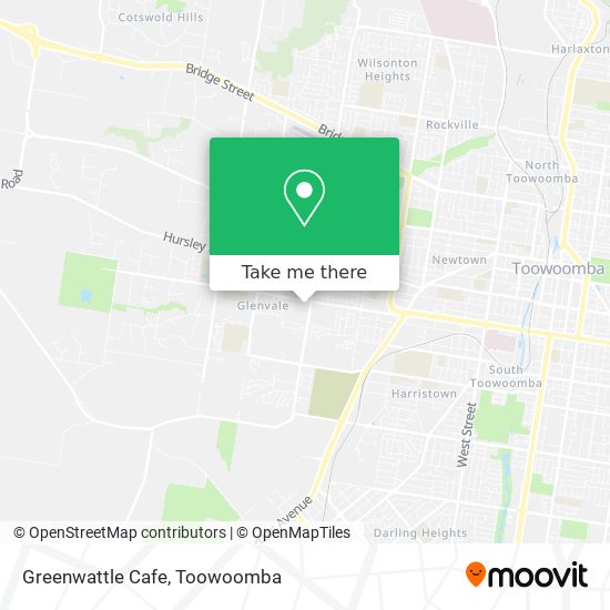 Mapa Greenwattle Cafe