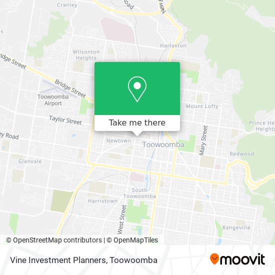 Vine Investment Planners map