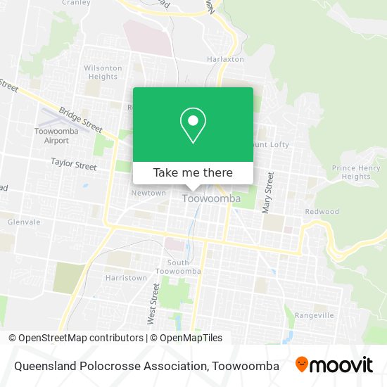 Queensland Polocrosse Association map