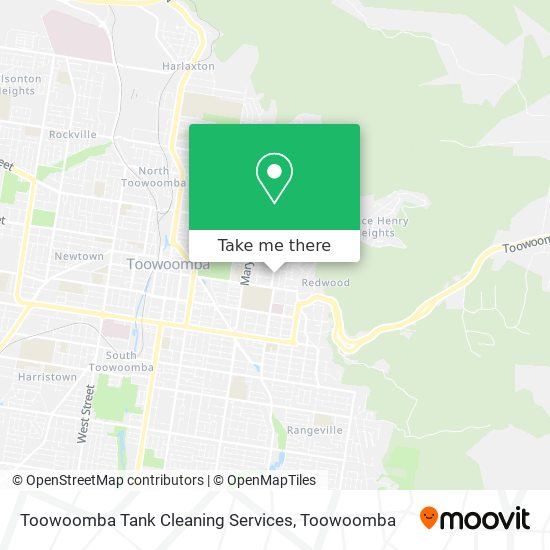 Mapa Toowoomba Tank Cleaning Services