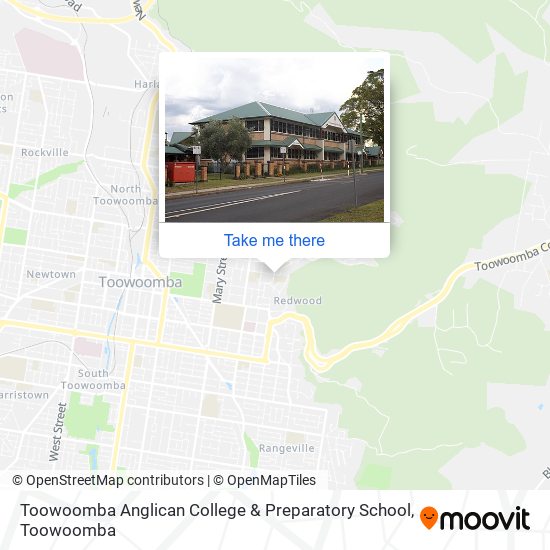 Toowoomba Anglican College & Preparatory School map
