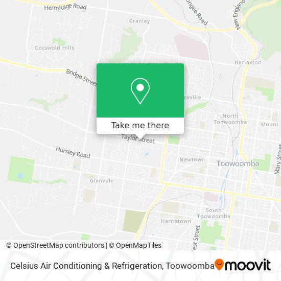 Celsius Air Conditioning & Refrigeration map