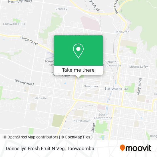 Donnellys Fresh Fruit N Veg map