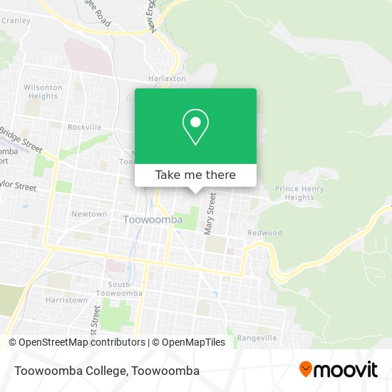 Toowoomba College map