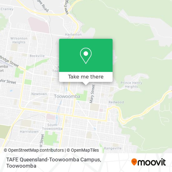 TAFE Queensland-Toowoomba Campus map