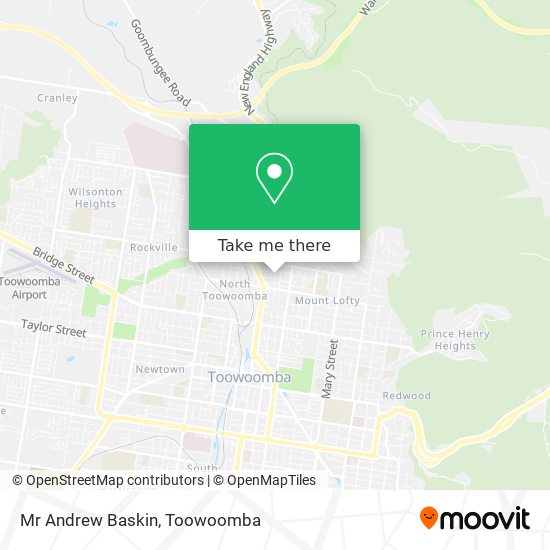 Mr Andrew Baskin map