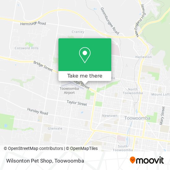 Wilsonton Pet Shop map