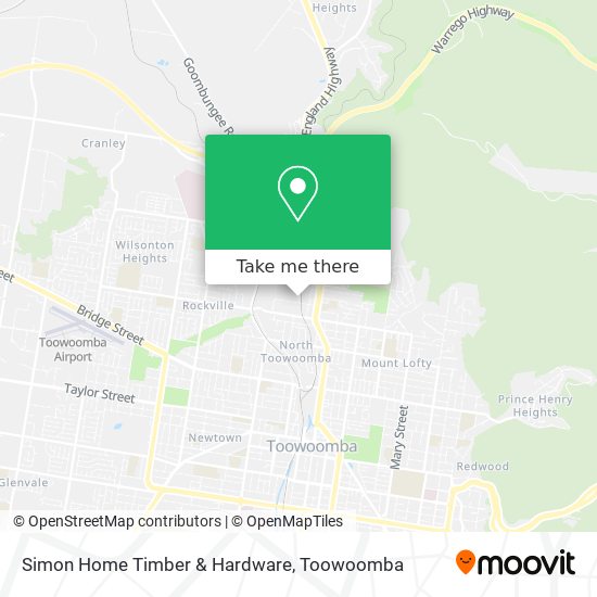 Simon Home Timber & Hardware map