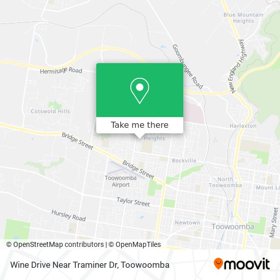 Wine Drive Near Traminer Dr map