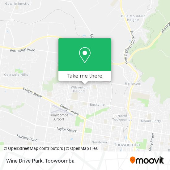 Wine Drive Park map
