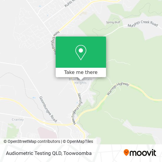 Mapa Audiometric Testing QLD