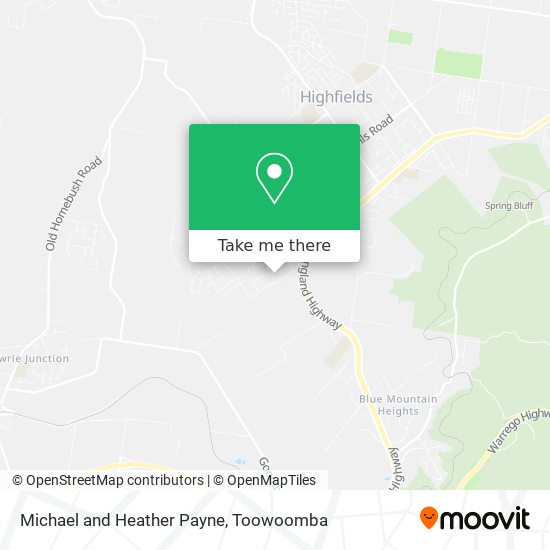 Michael and Heather Payne map