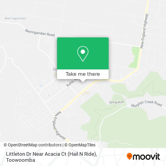 Littleton Dr Near Acacia Ct (Hail N Ride) map