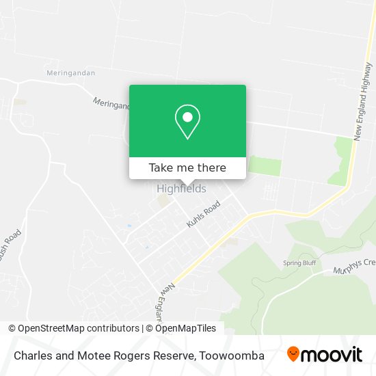 Charles and Motee Rogers Reserve map