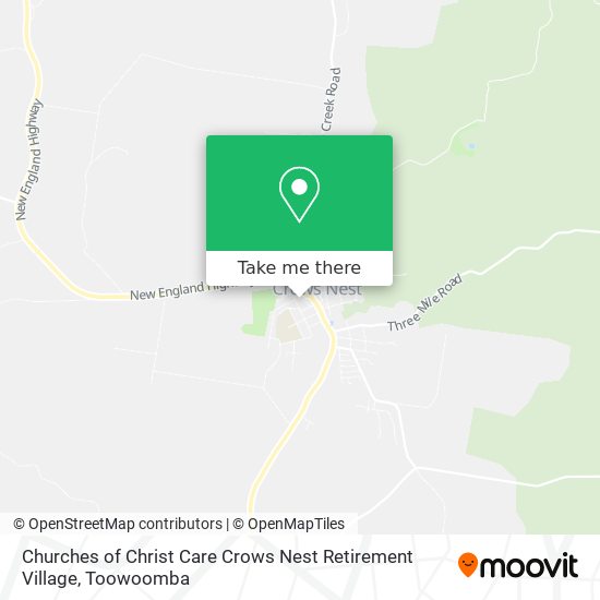 Churches of Christ Care Crows Nest Retirement Village map